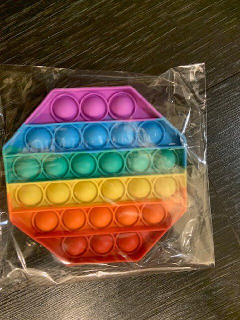 Octagon Rainbow Pop It
