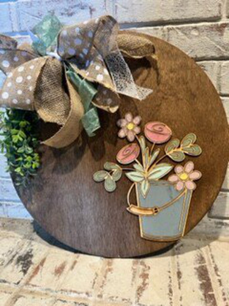 Flower Bucket Round