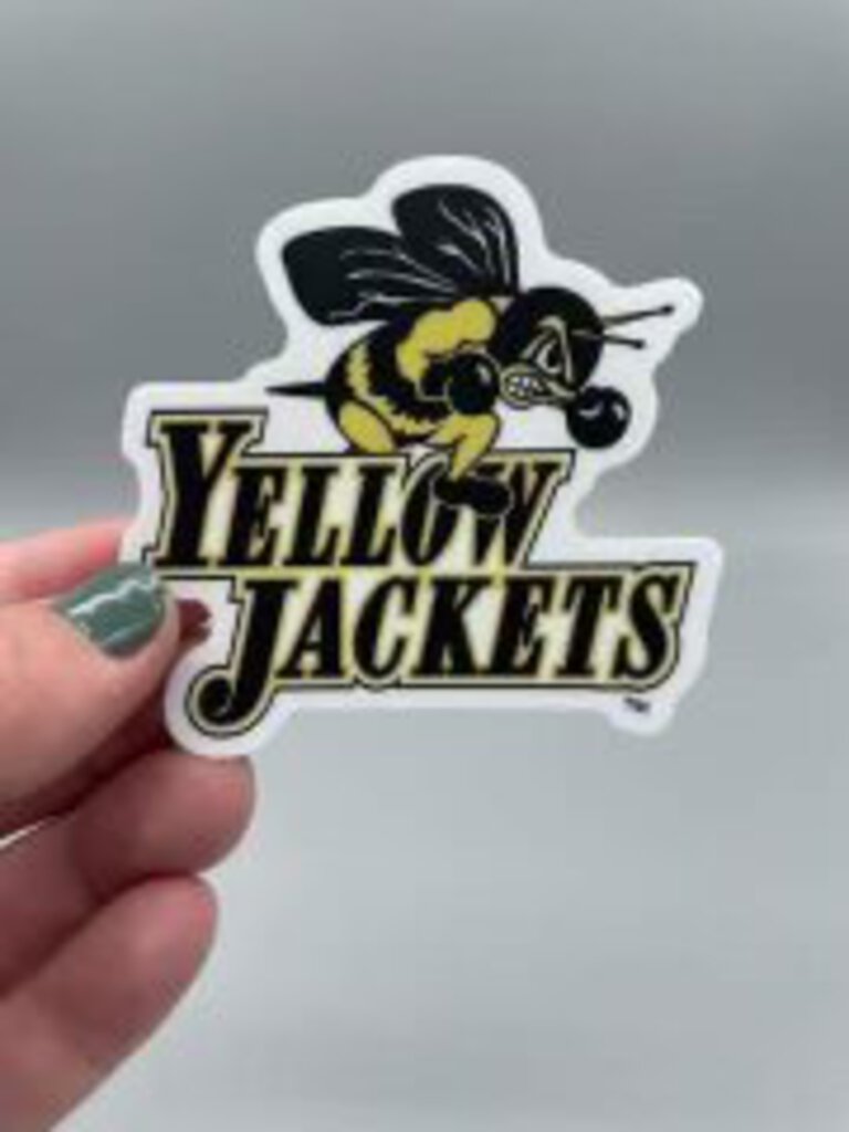 Pburg Ylw Jacket Sticker