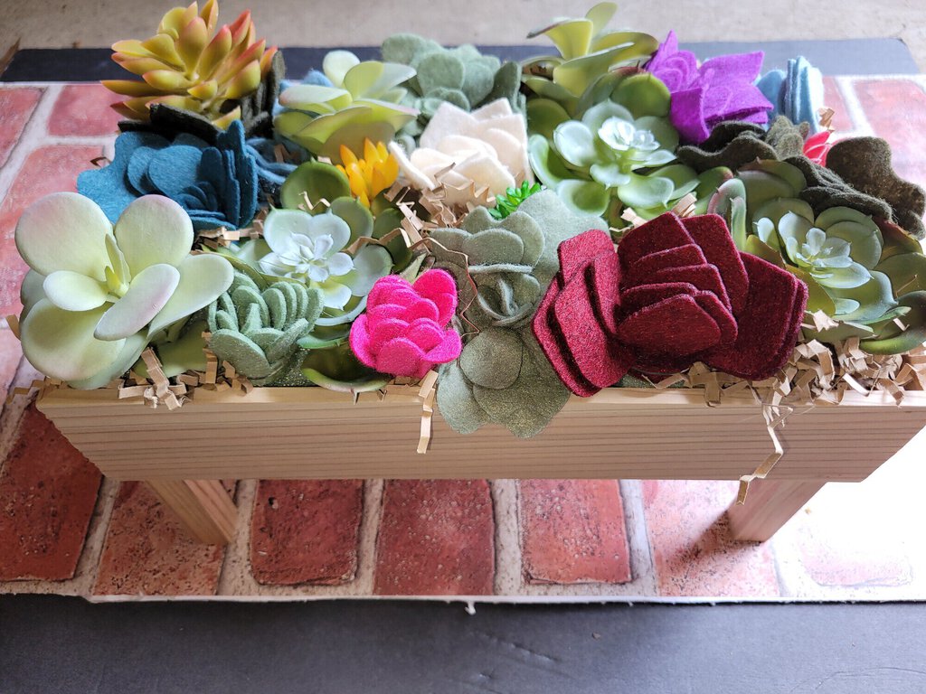 Large Felt Succulent Planter