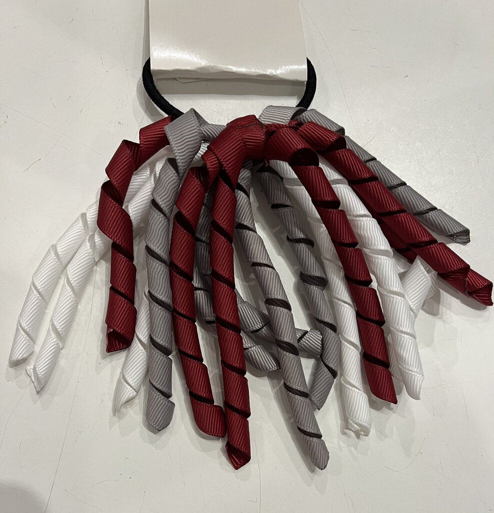 Korker Hairtie Gry/Wht/Mrn