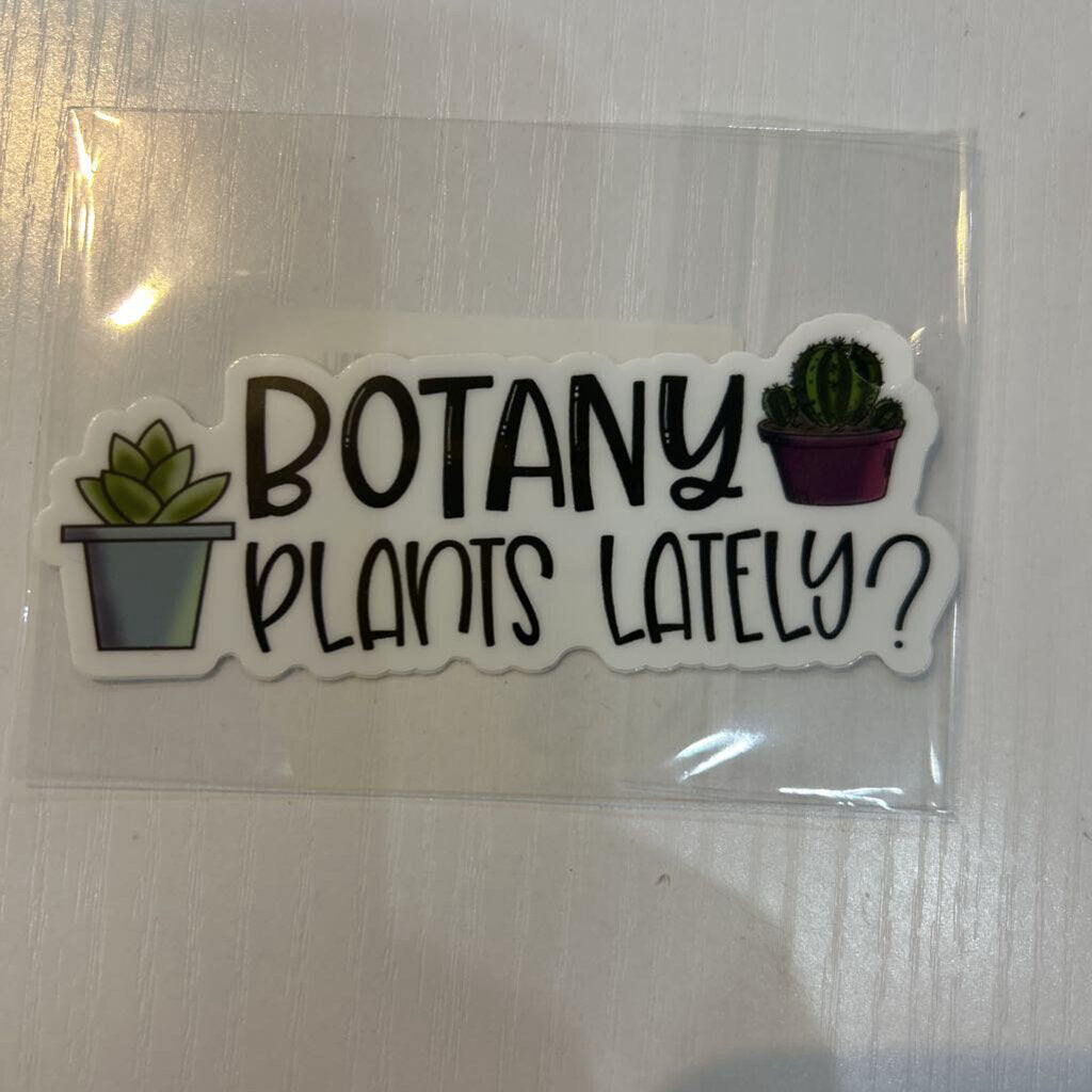 Botany Plants Sticker