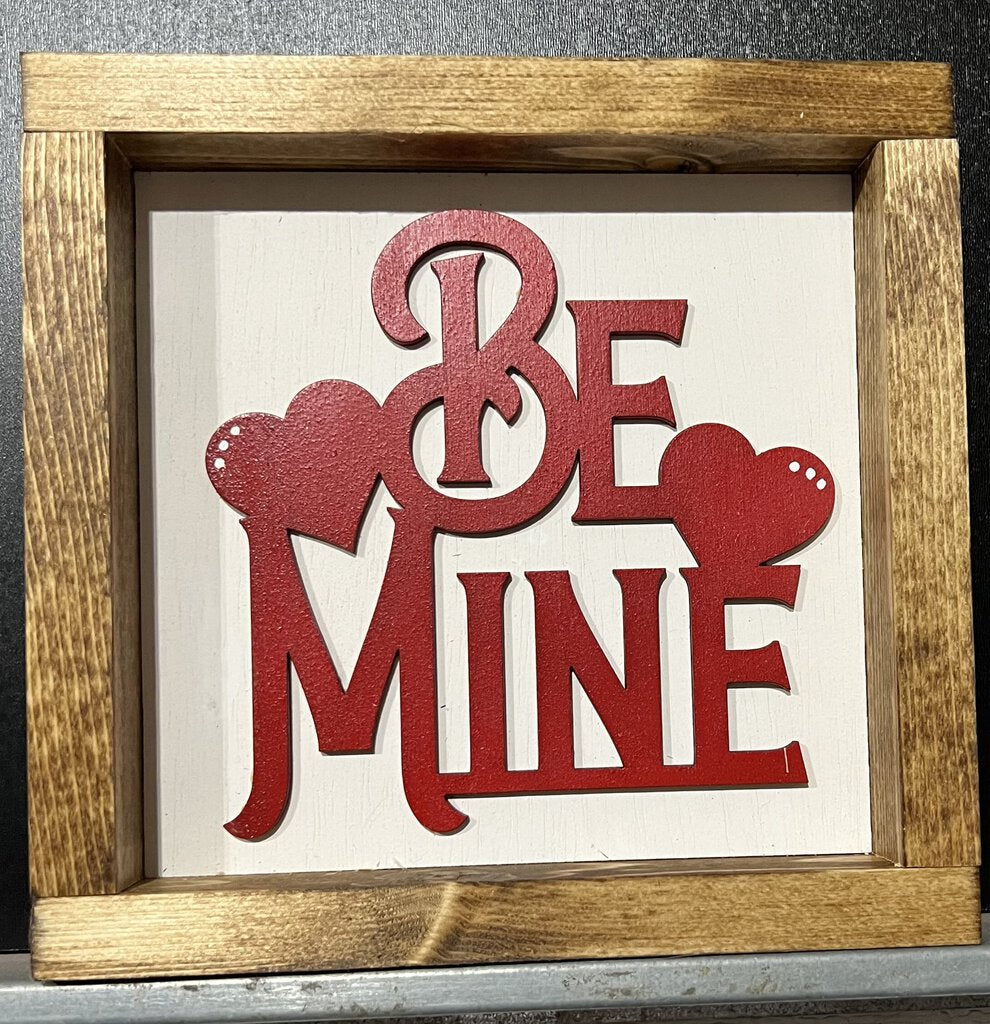 VDay Decor Be Mine