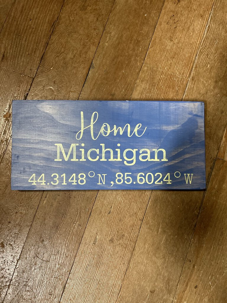 Michigan Home Sign