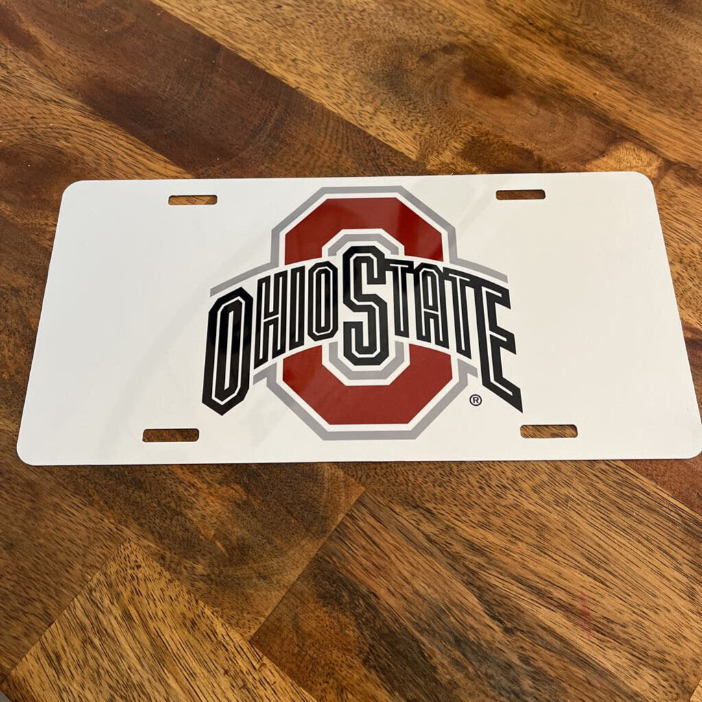 Ohio State Lic Plate