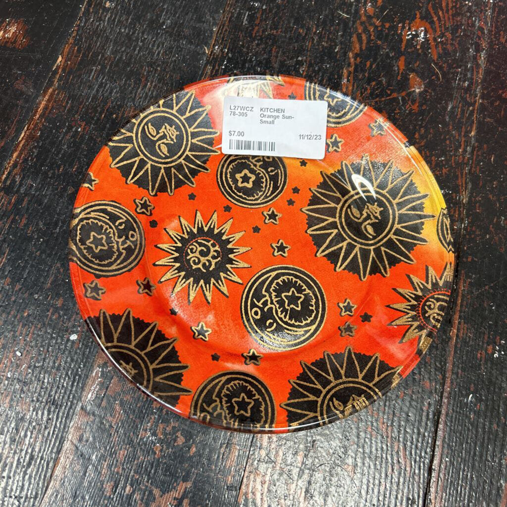 Orange Sun- Small