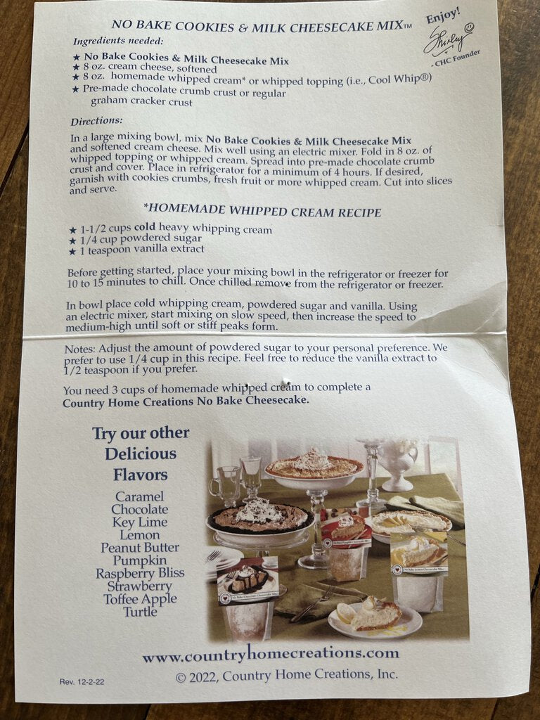 Cookies & Milk Cheesecake