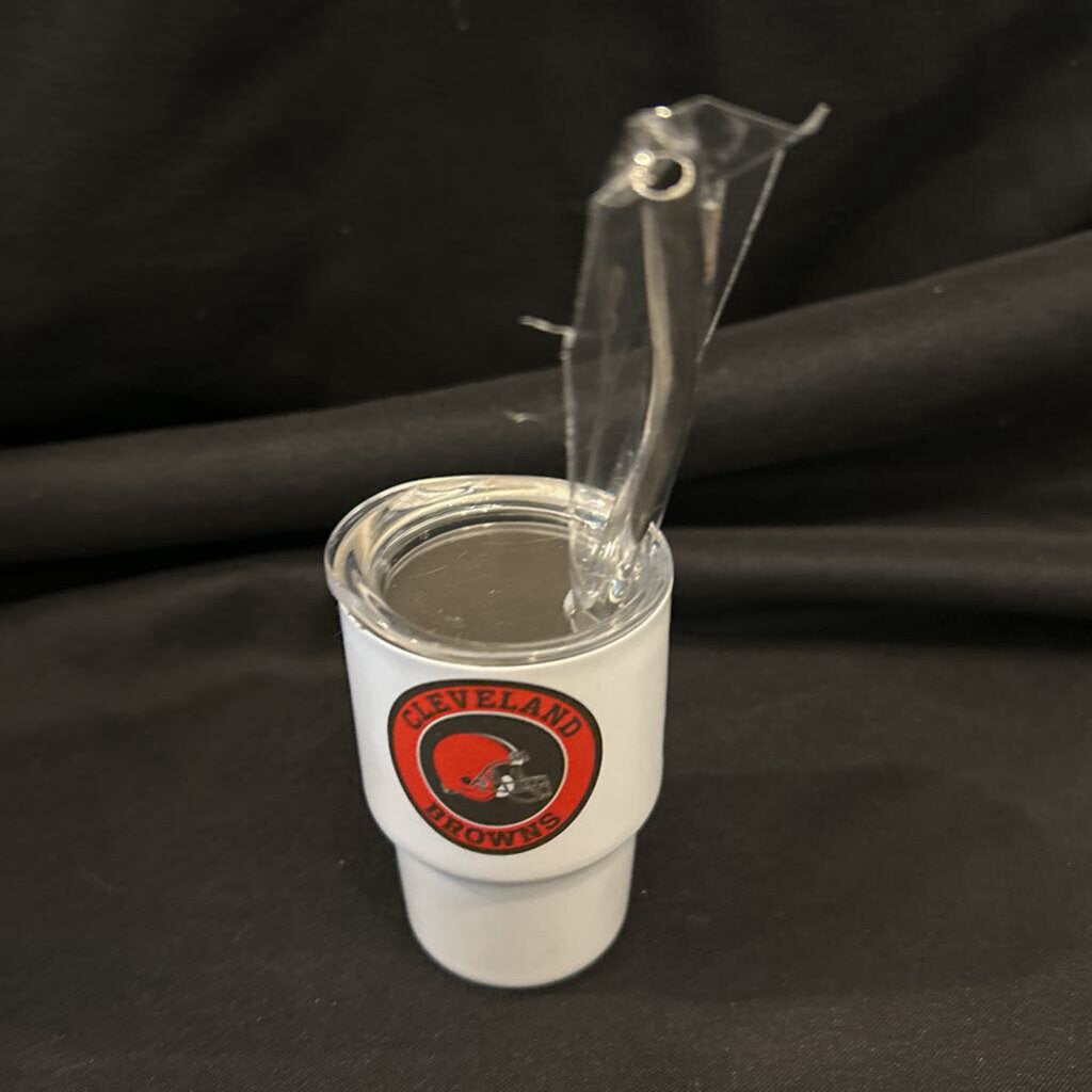 Clev Browns ShotGlass Tumbler 3oz