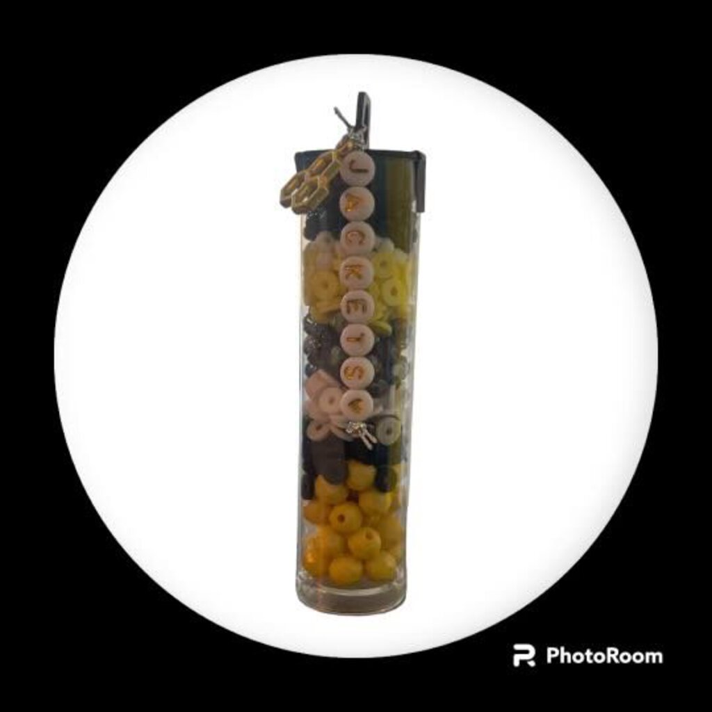 DIY Bracelet set- Perrysburg Jackets (Gold)