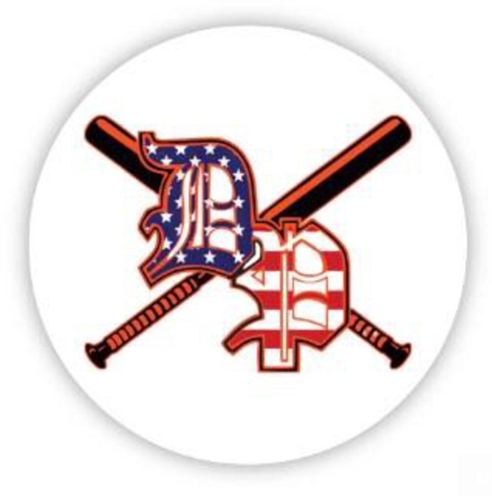 DP with Bats Sticker 3in