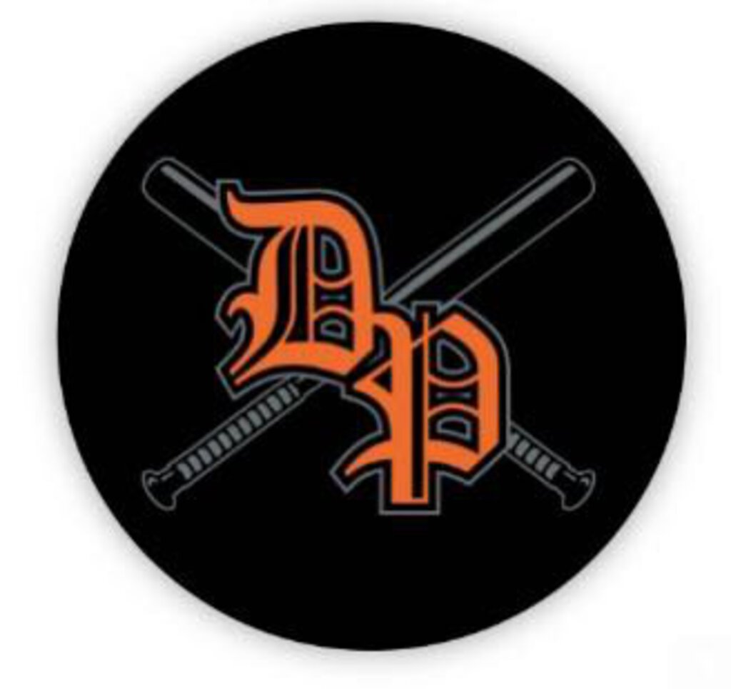 DP with Bats Sticker 4in