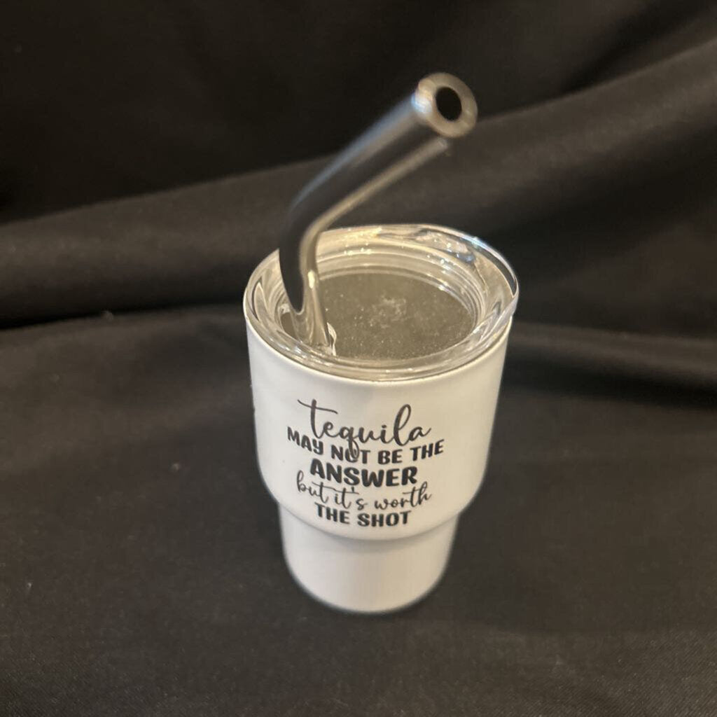 Tequila Collage Mini 3oz Tumbler