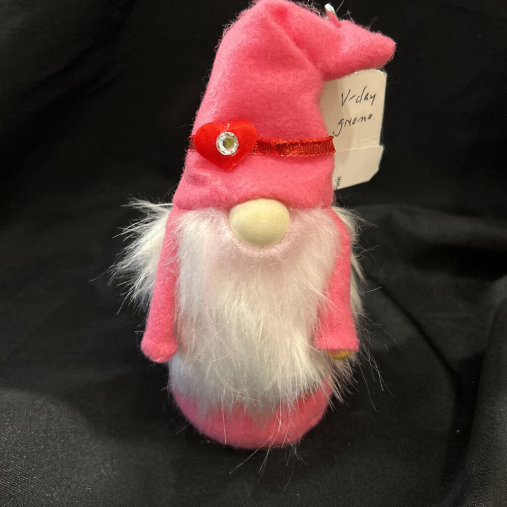 Gnome Dark Pink Heart