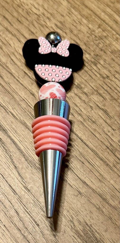 Minnie Head Wine Stopper