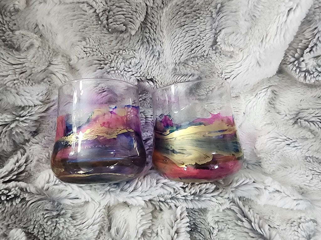 multi rocks glass