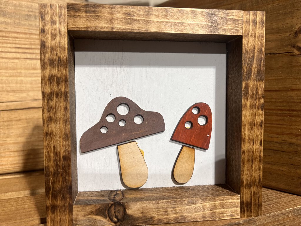 Mushroom Separate Duo-No Leaves