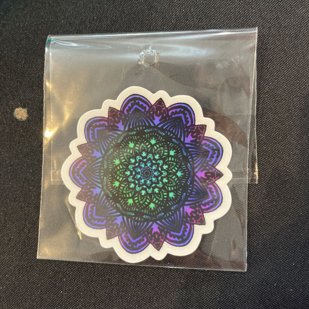 Clear Mandala Sticker