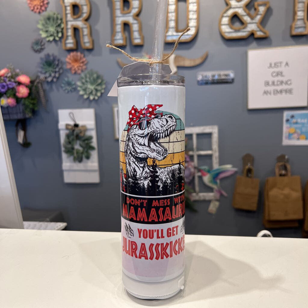 Mamasauraus 20oz w/Bluetooth Speaker
