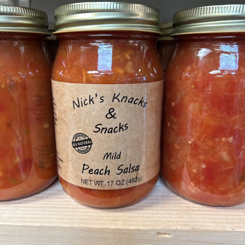 Mild Peach Salsa