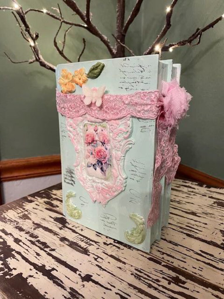 Shelf Books Pink/Green