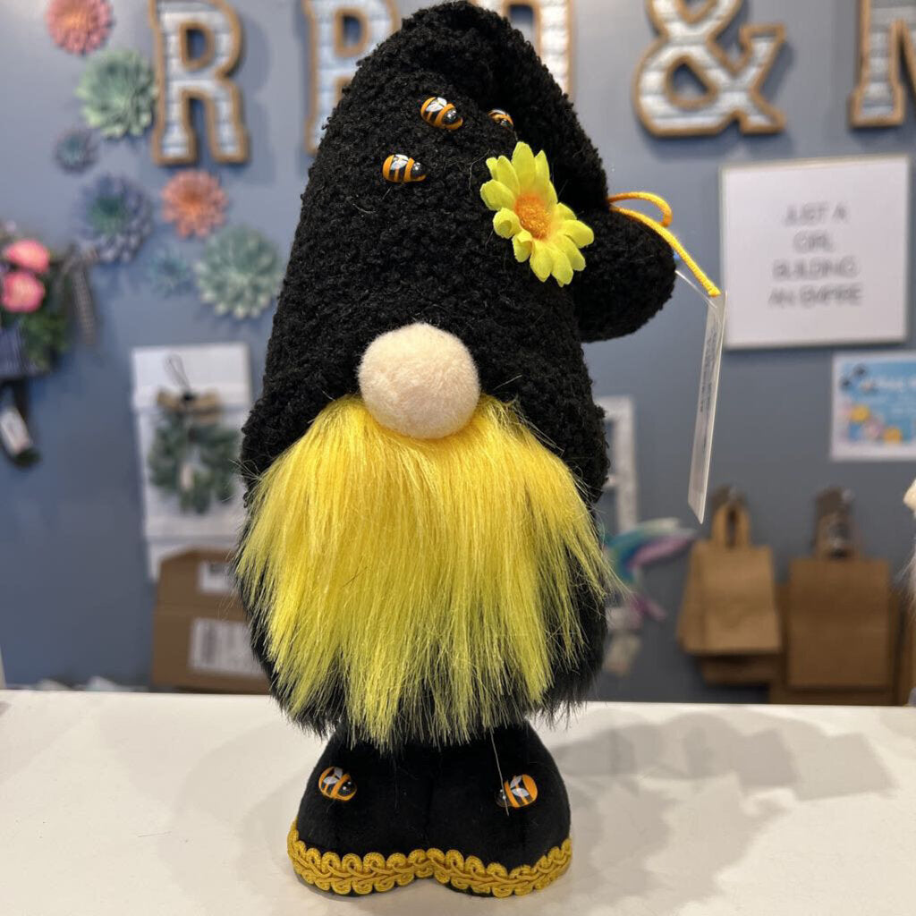 Black w/Bee Decor
