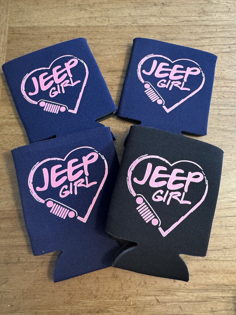 Jeep Girl Koozie