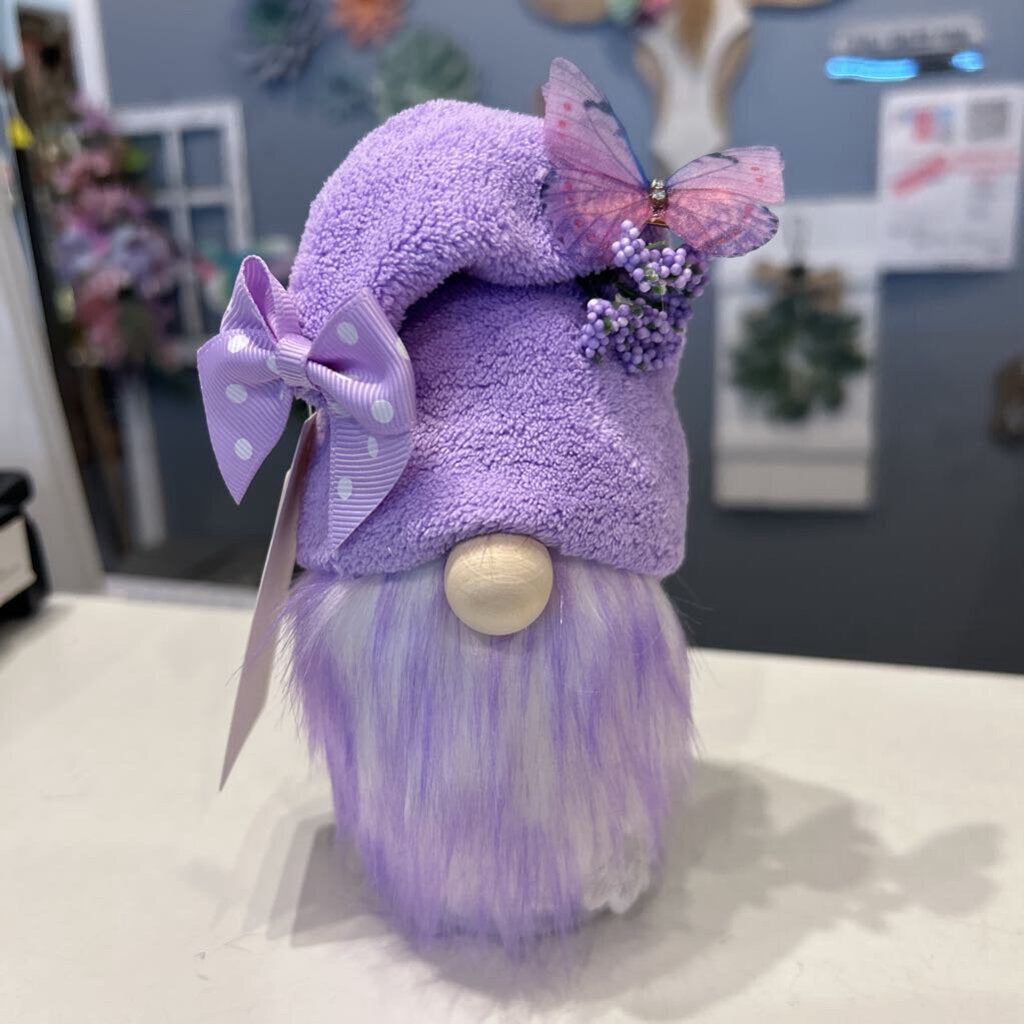 Gnome Purple w/ Butterfly