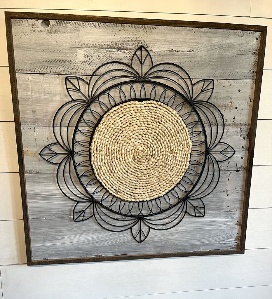 Black Wire Round Ratan