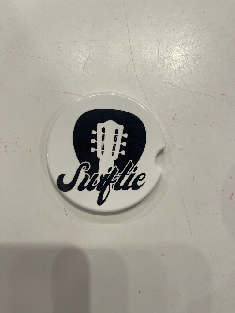 Swiftie End of Guitar Car Coasters