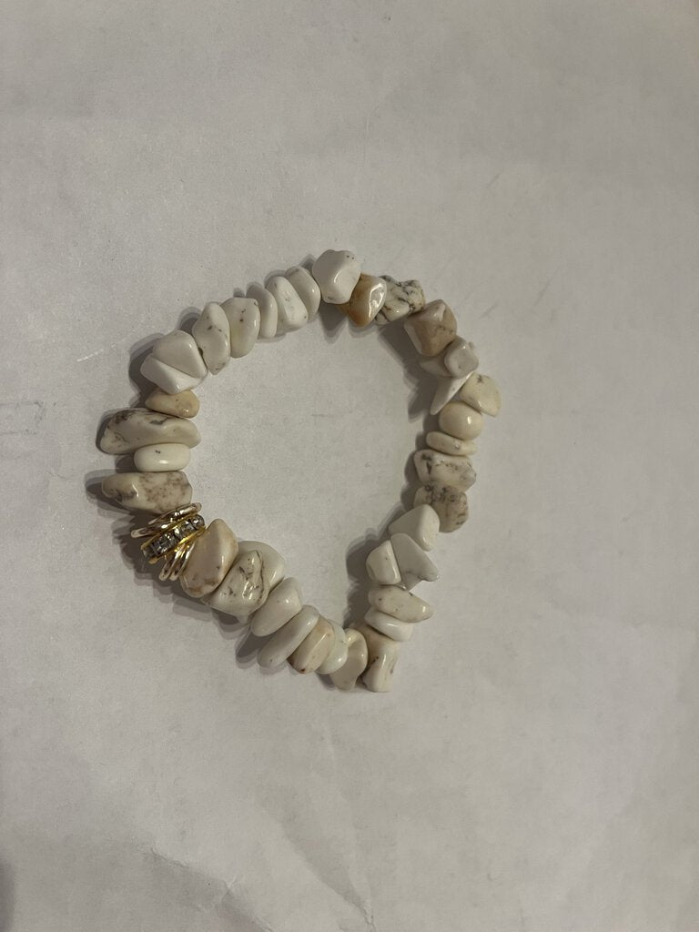 MJ Howlite Gemstone Bracelet