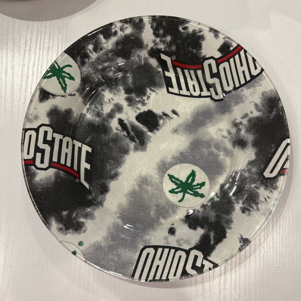 Ohio State Gray Plate