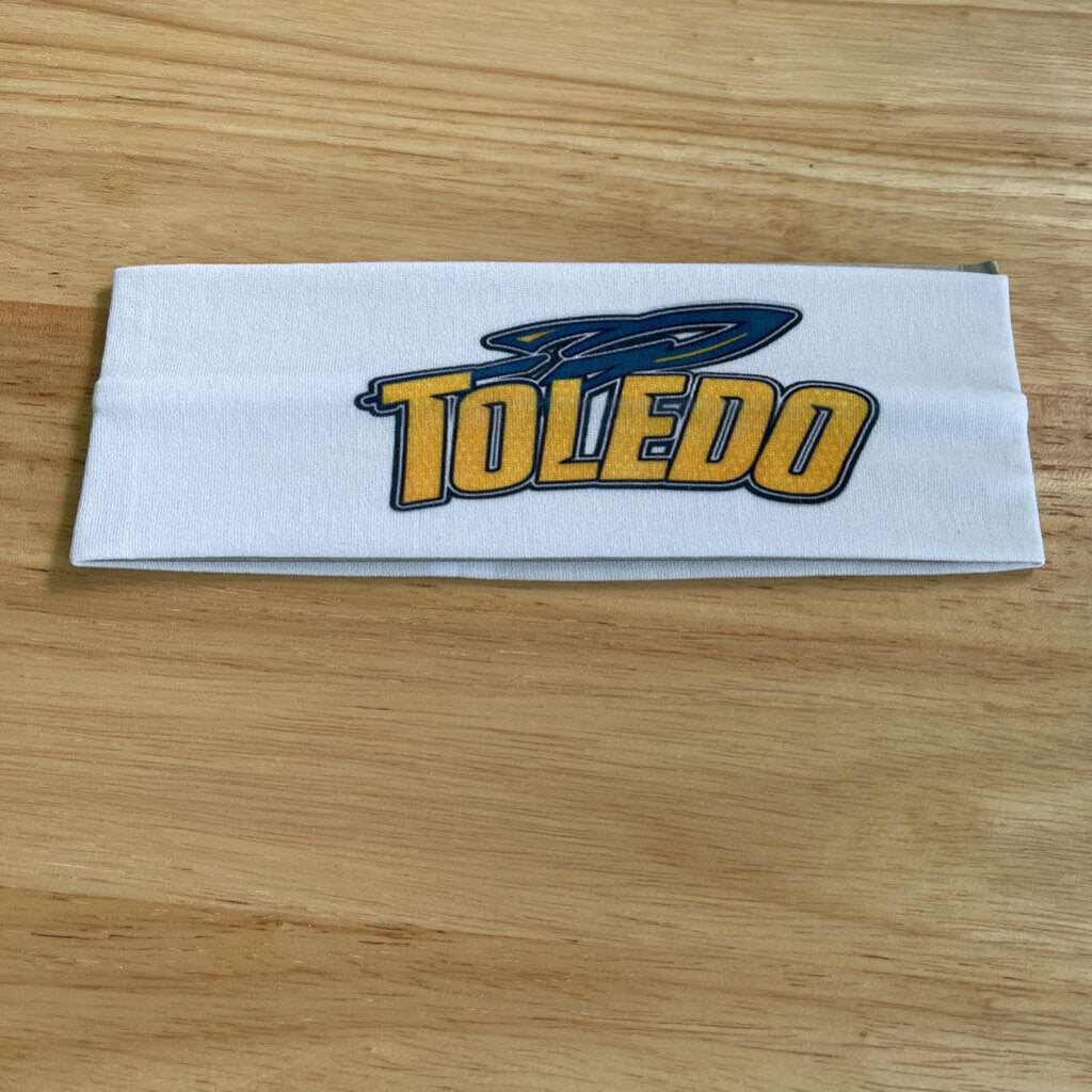 Toledo Rocket Headband-White