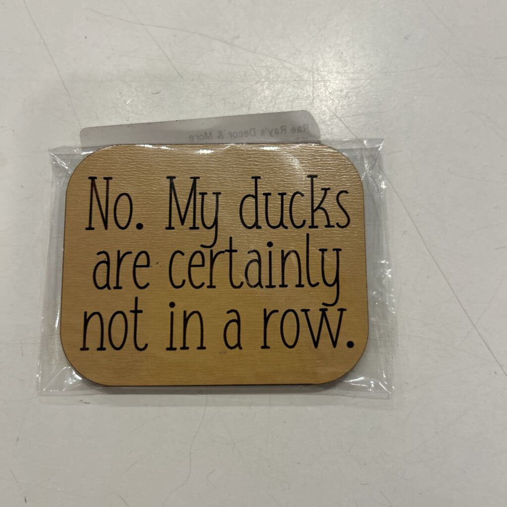 Magnet - Ducks in a Row