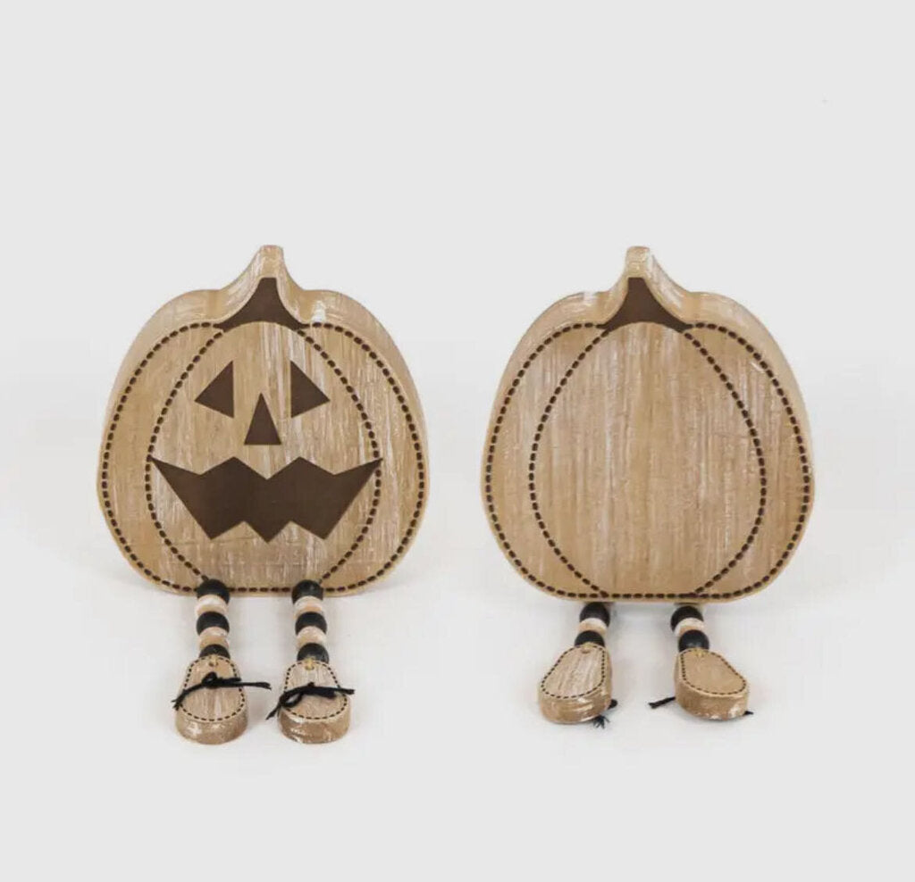 Chunky (double sided) Wood Jacko lantern