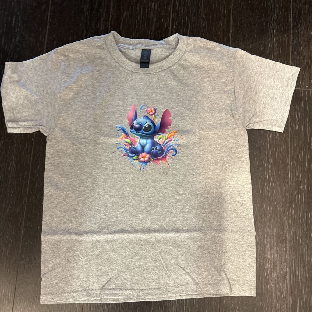 Stitch #2 Youth, SS T-Shirt Grey