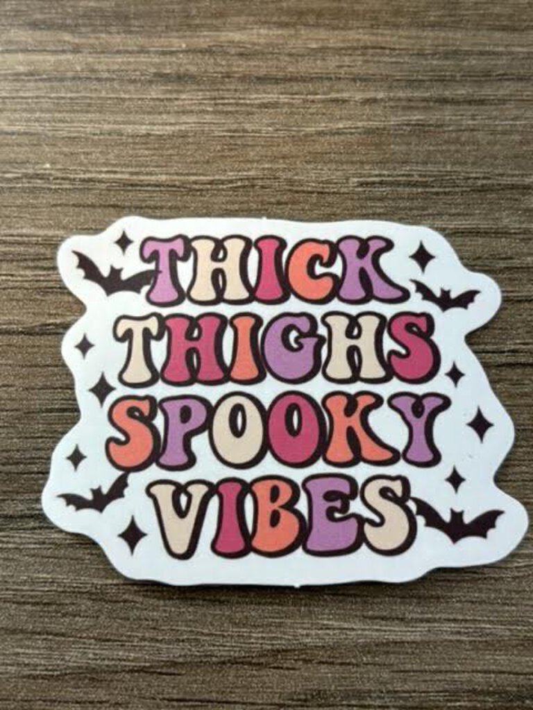 Sticker - Thick thighs