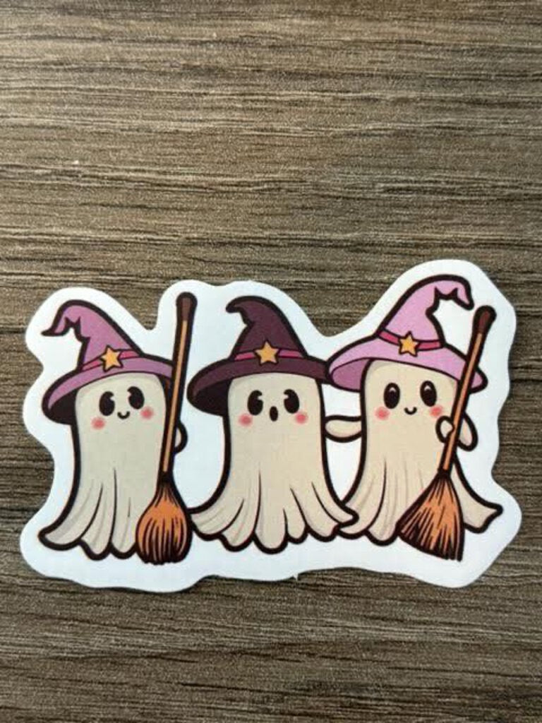 Sticker - Three ghost