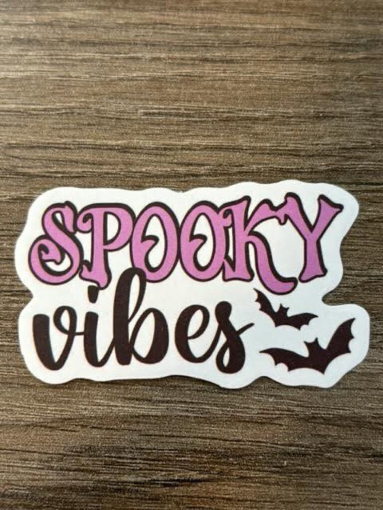 Sticker - Spooky vibes