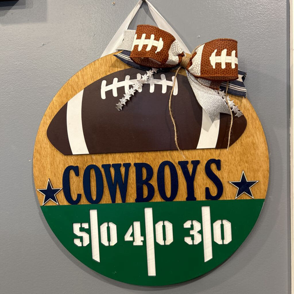 Cowboys 18in Round
