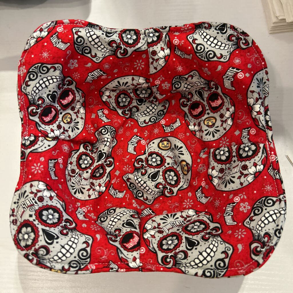 OSU Sugar Skull Bowl Cozie