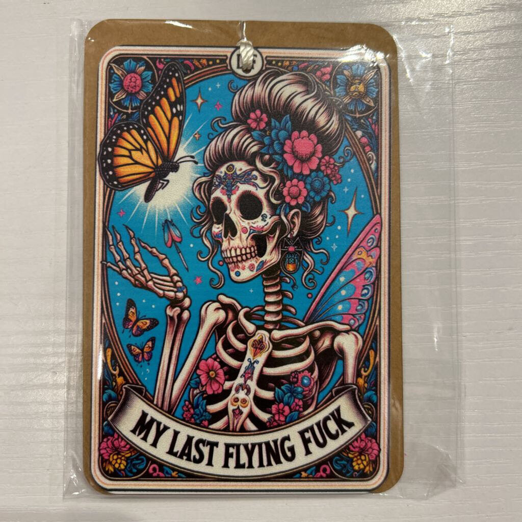 Last Flying F Acrylic Tarot Card Bookmark