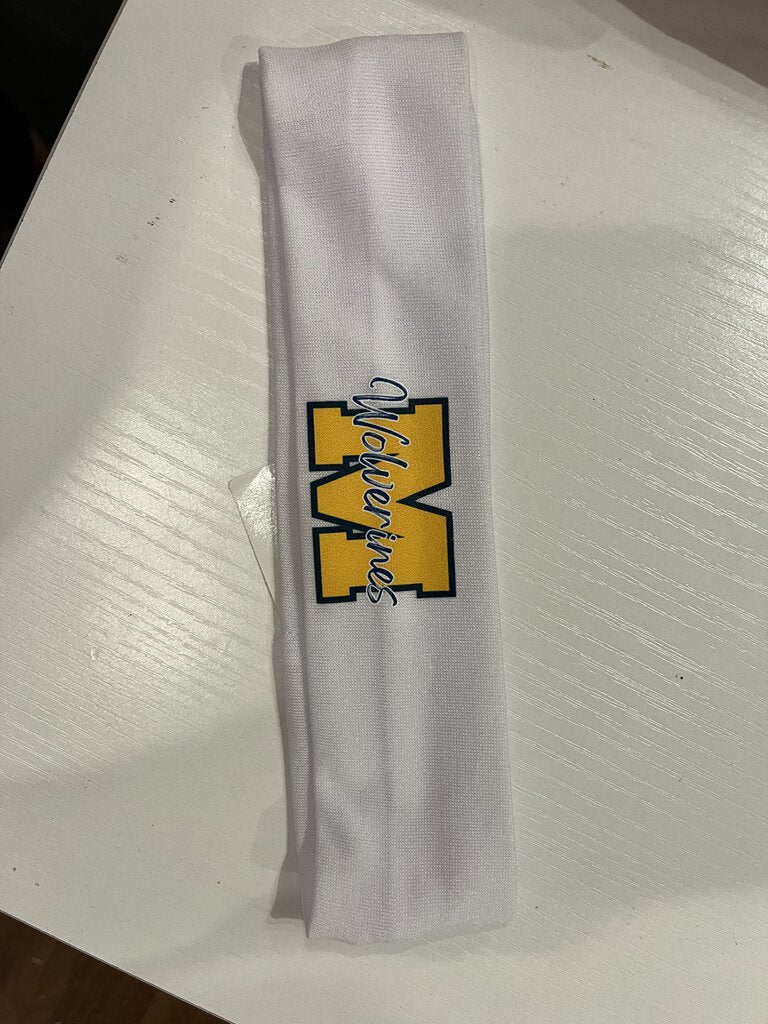 MI Yellow M-Wolverines-White