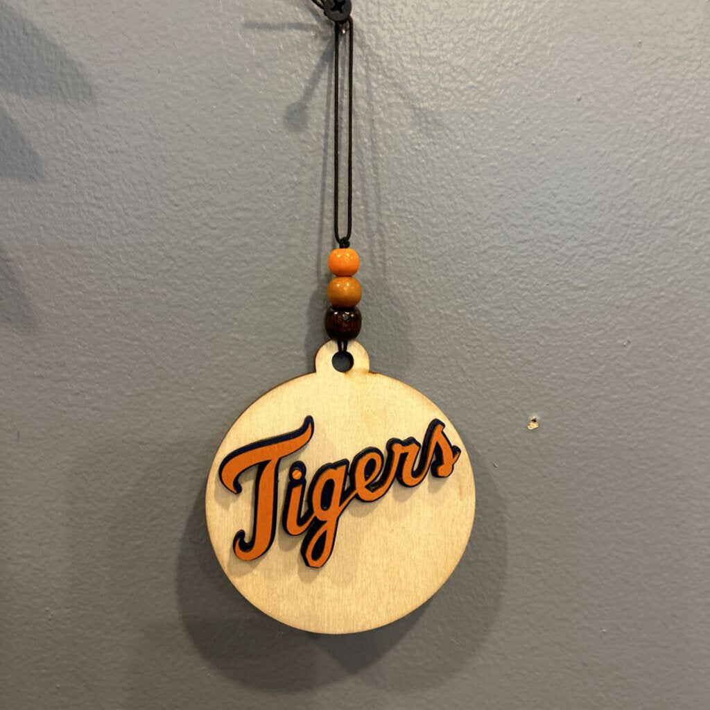 Tigers Wood Ornament