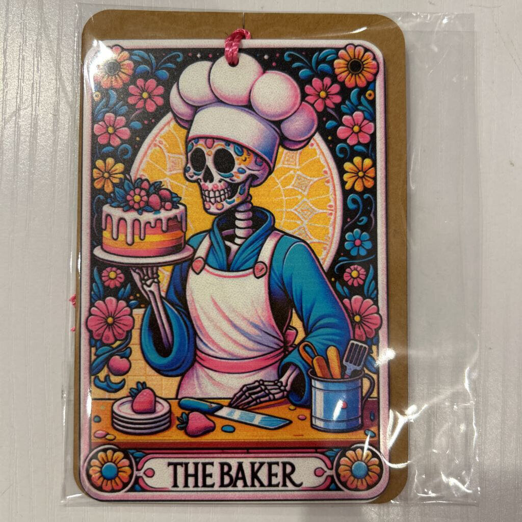 The Baker Cake Acrylic Tarot Card Bookmark