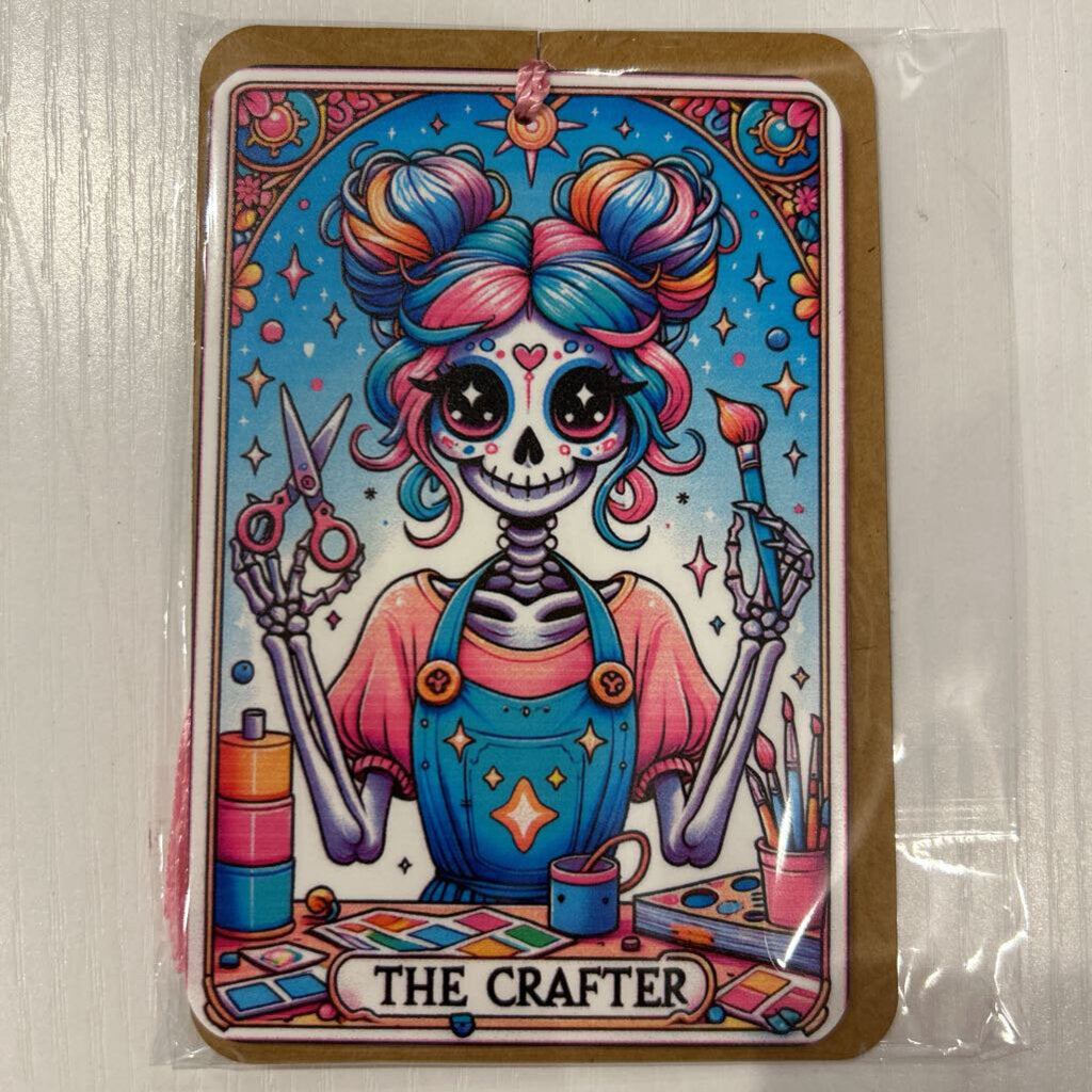 The Crafter Acrylic Tarot Card Bookmark