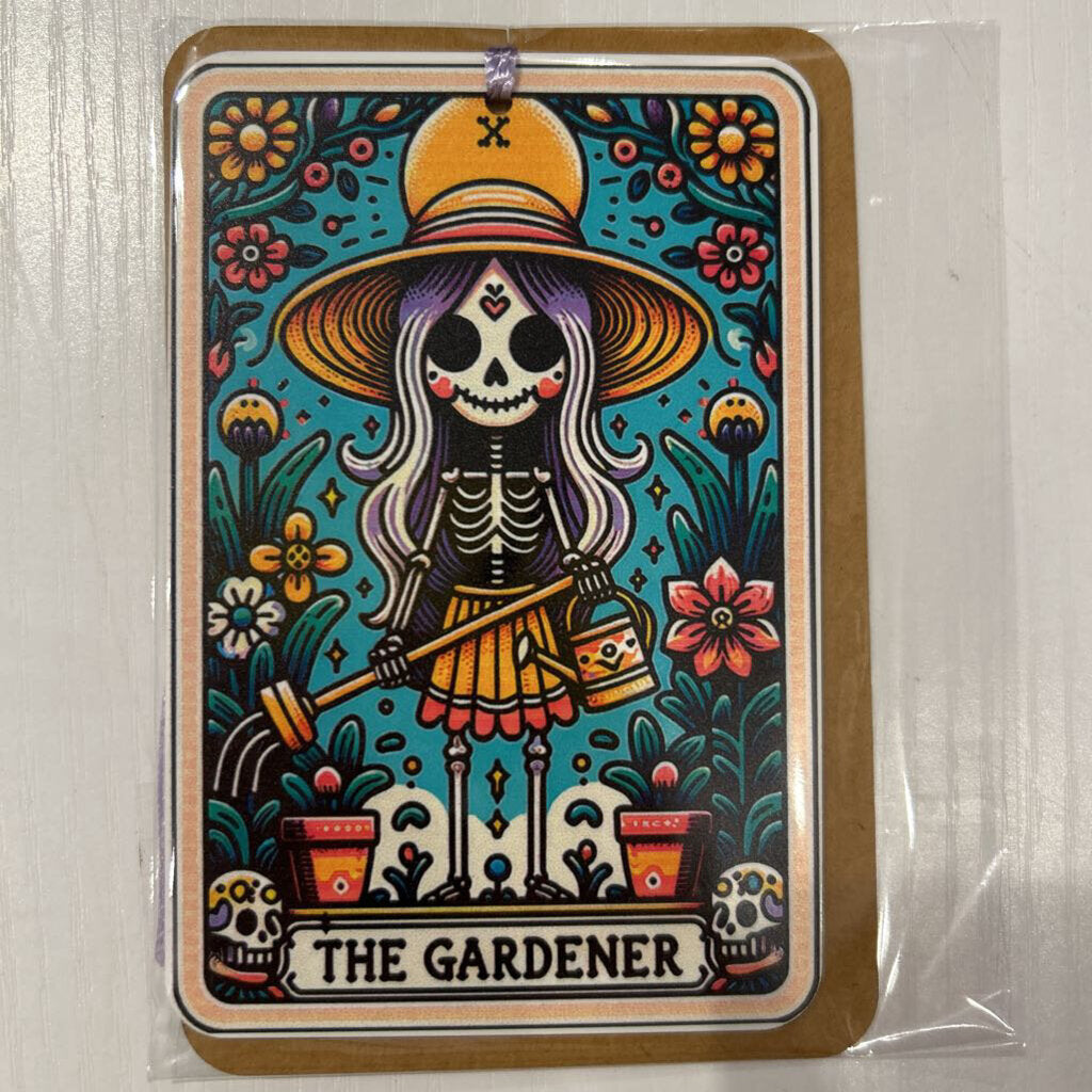 The Gardener Acrylic Card Bookmark