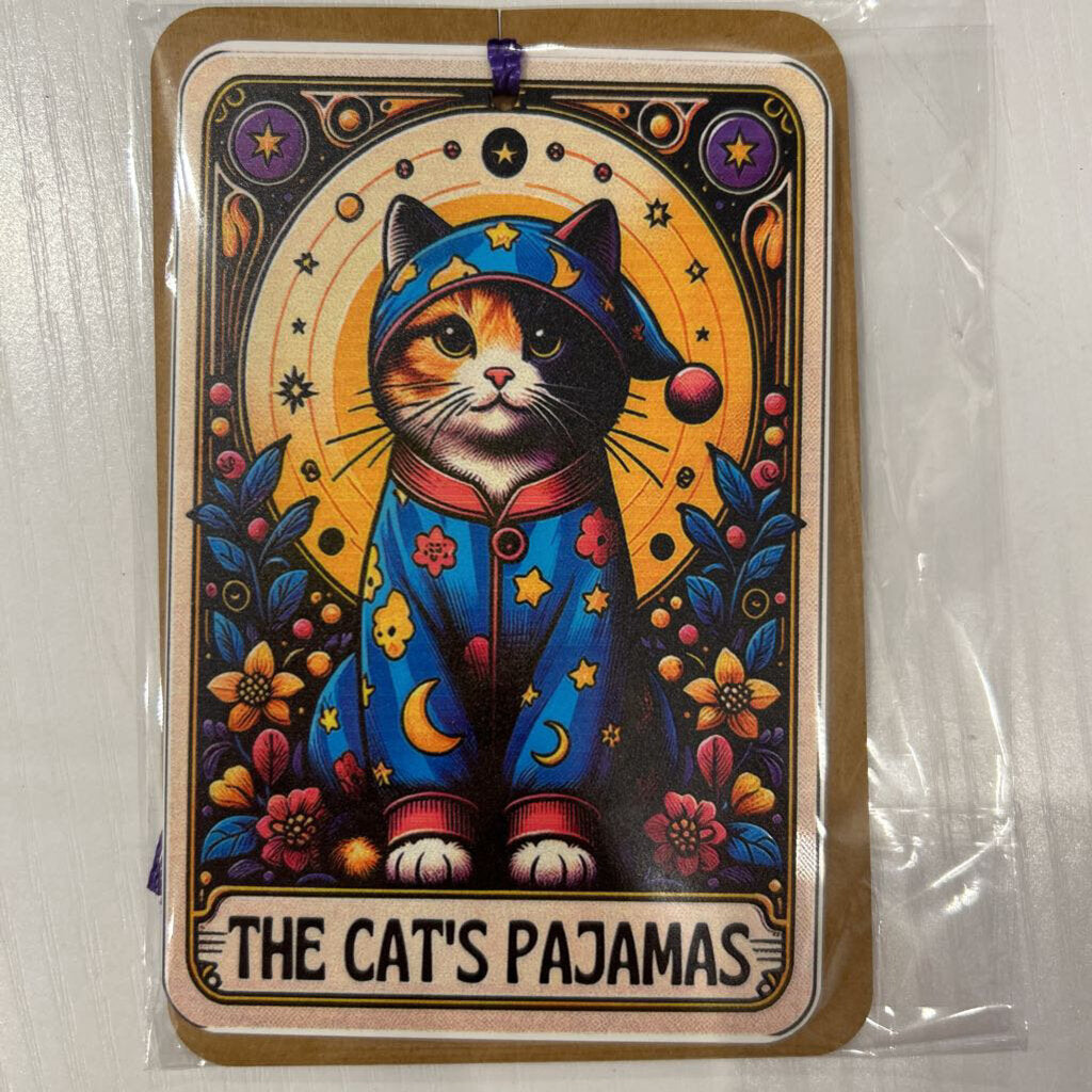 The Cats Pajamas Acrylic Card Bookmark