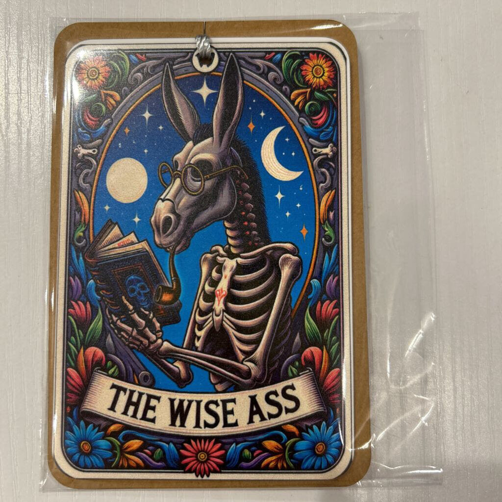 The Wise A** Acrylic Card Bookmark
