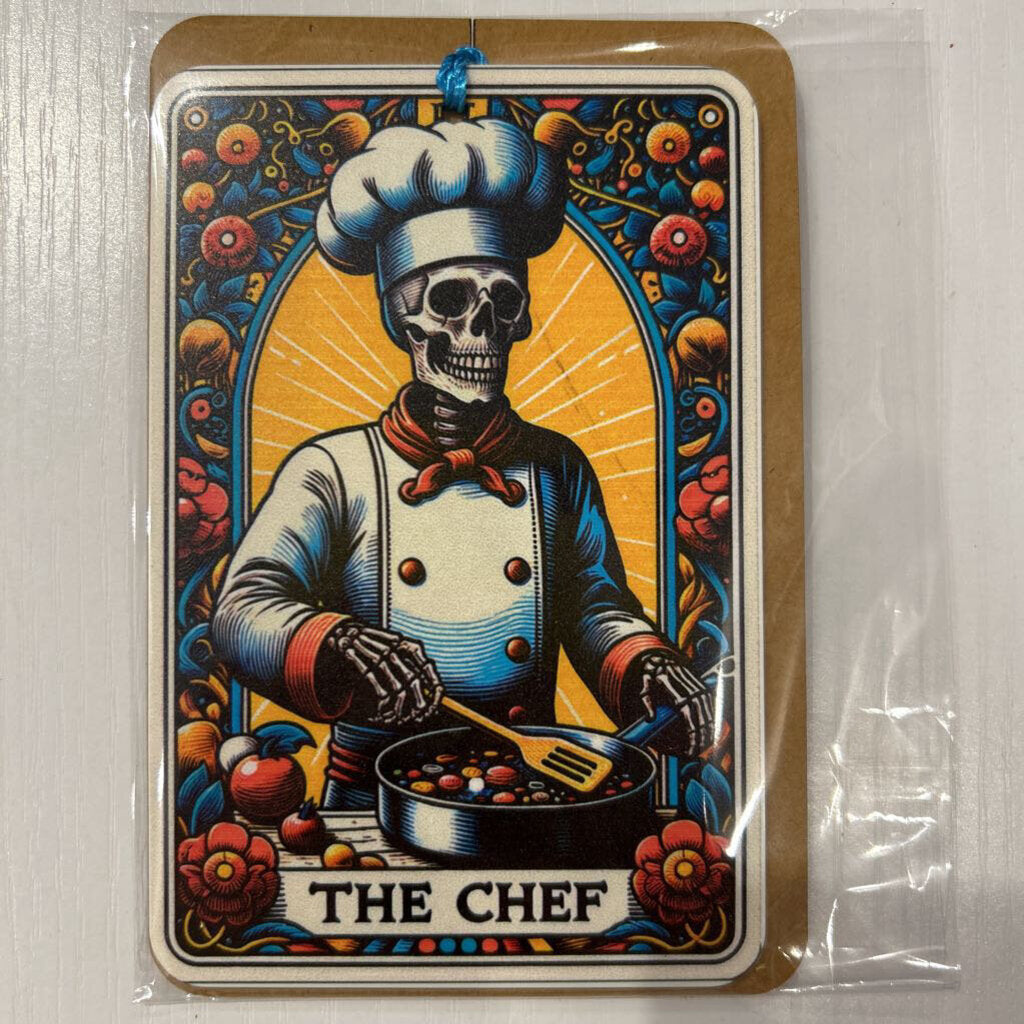 The Chef Acrylic Card Bookmark