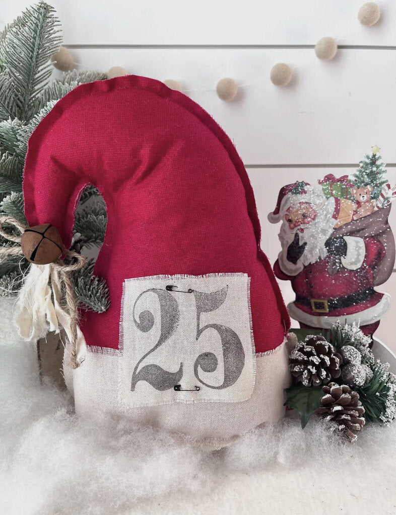 Large Primitive Santa Hat